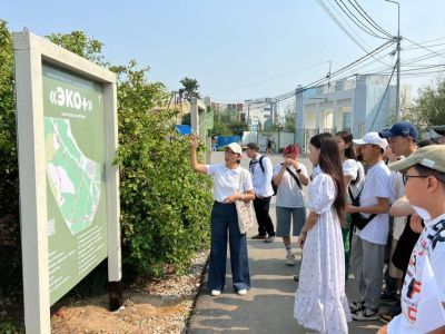 Экологическая тропа открылась в парке культуры и отдыха Якутска
