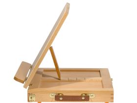 Мольберт настольный Pinax ТЕ-01A, планшетный с ящиком, бук