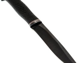 Походный нож Русак-2, сталь 65Г, рукоять резина