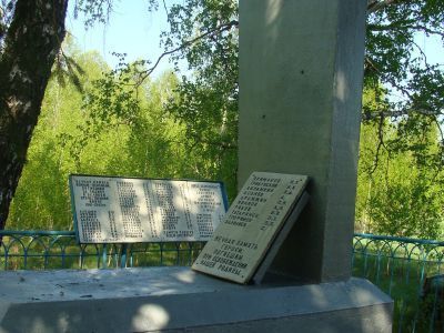 Братская могила 37 советских воинов, погибших в 1943 г. в боях с немецко-фашистскими захватчиками