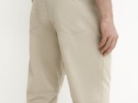 Джоггеры из тонкого твила, Бежевый