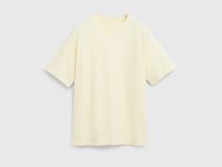 Футболка оверсайз из хлопка, Желтый