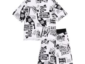 Комплект трикотажный для мальчиков: фуфайка (футболка), шорты