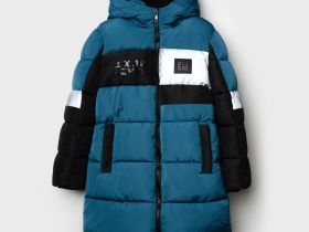 Пальто текстильное с полиуретановым покрытием для мальчиков