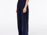 Женские хлопковые брюки Lacoste Loose Fit