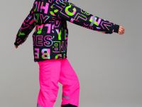 Куртка текстильная с полиуретановым покрытием для девочек