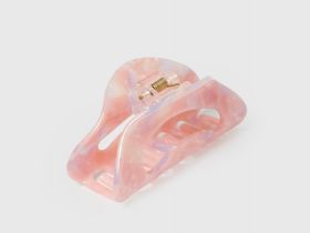 Заколка-краб для волос для девочек, Розовый