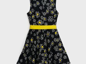 Платье текстильное для девочек