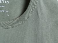 Базовая футболка из хлопка, Зеленый