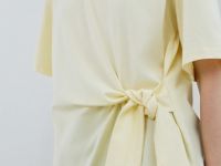 Футболка с узлом, Желтый
