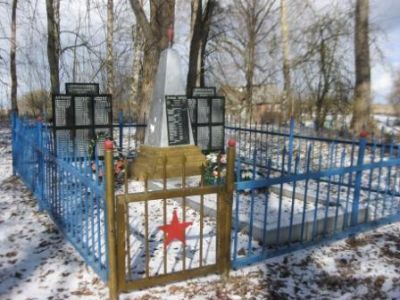 Братская могила советских воинов и партизан, погибших в боях с немецко-фашистскими захватчиками