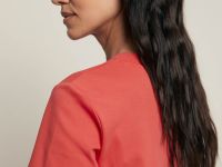 Платье А-силуэта из трикотажного интерлока