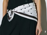 Женский платок, Белый