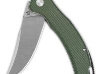 Складной нож QSP Walrus, сталь D2, рукоять микарта, зеленый