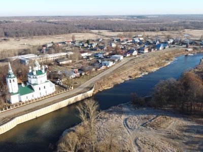 Село Холуй. Исторический центр