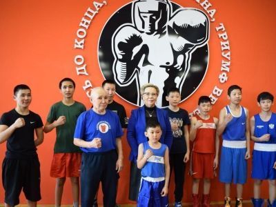 Галина Данчикова выполнила просьбу юных спортсменов из села Бердигестях Горного района Якутии
