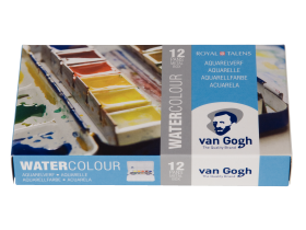Набор акварели Talens "Van Gogh" 12 цв в металле