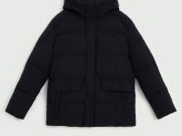 Утепленная куртка с капюшоном