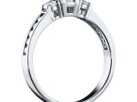 Классическое кольцо из белого золота э4712кц02163500_white