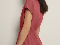 Платье без рукавов из тенселя