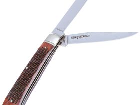 Нож складной Cold Steel Trapper, сталь 8Cr13MoV, рукоять кость, коричневый