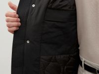 Куртка oversize силуэта с капюшоном