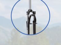 Suntour Вилка 26ʺ Suntour SF-CR8V-P 1-1/8ʺx214mm резьб/V-brake, цвет Черный