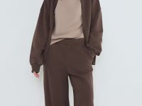 Толстовка объёмного силуэта, Коричневый