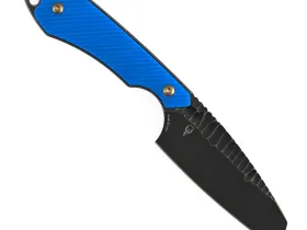 Туристический нож Kansept Valk, сталь Nitro-V, рукоять G10, Dark Blue