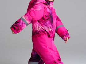 Комбинезон детский текстильный с полиуретановым покрытием для девочек