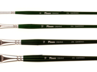 Кисть синтетика №10 плоская Pinax "FLAT COMB 274" короткая ручка