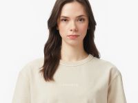 Женская хлопковая футболка Lacoste