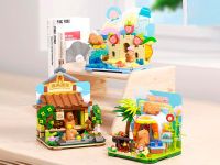 GK003 Конструктор Капибары в кемпинге