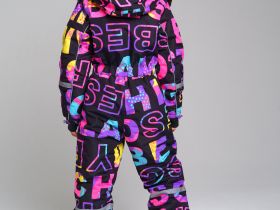 Зимний комбинезон из мембранной ткани для девочки