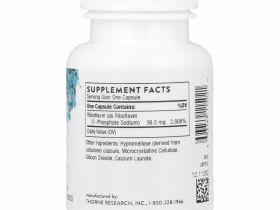 Thorne Research, Рибофлавин 5' фосфат, 60 капсул