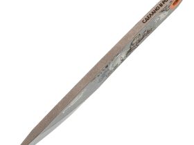 Скелетный нож N.C.Custom Киридаши Koi Ёжик в тумане, сталь AUS-8