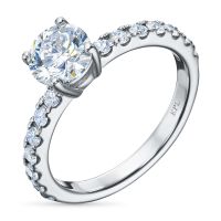 Кольцо из белого золота э4712кц09182000
