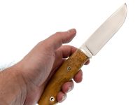 Нож Спартак, сталь D2, рукоять карельская береза