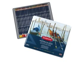 Набор карандашей акварельных Derwent "Waterсolour" 24 цв в метал кор
