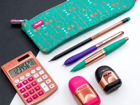 Точилка Milan "Capsule Copper" пластиковая, 1 отверстие, цвет