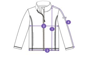 Куртка трикотажная для девочек