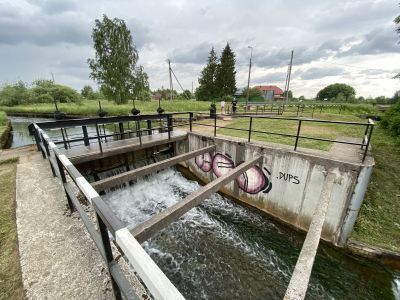 Шлюз Шинкарского пруда водосбросный
