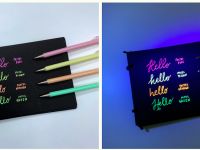 Ручка гелевая Pentel "Hybrid Milky" 0,8 мм, стержень пастельный салатовый