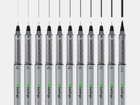 Ручка капиллярная Berlingo "Precision" черная, #003, 0,15 мм