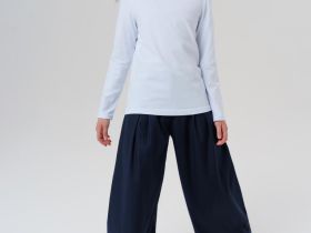 Фуфайка трикотажная для девочек (футболка)