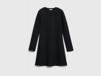 Платье мини А-силуэта, Черный