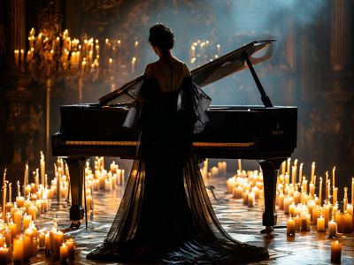 Evanescence & Nightwish при свечах