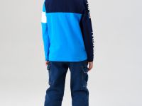 Брюки текстильные джинсовые утепленные флисом для мальчиков