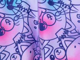 Термокомплект трикот. для девочек: фуфайка (футболка) с длин. рук, брюки для эпизод. использования