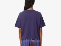 Женская хлопковая футболка Lacoste